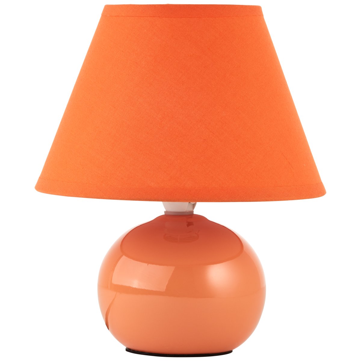 Primo 23cm Oranje tafellamp Van Brilliant - De lamp is voorzien van een praktische aan/uit-schakelaar op het snoer voor eenvoudig gebruik en een 1 meter lange aansluitkabel.