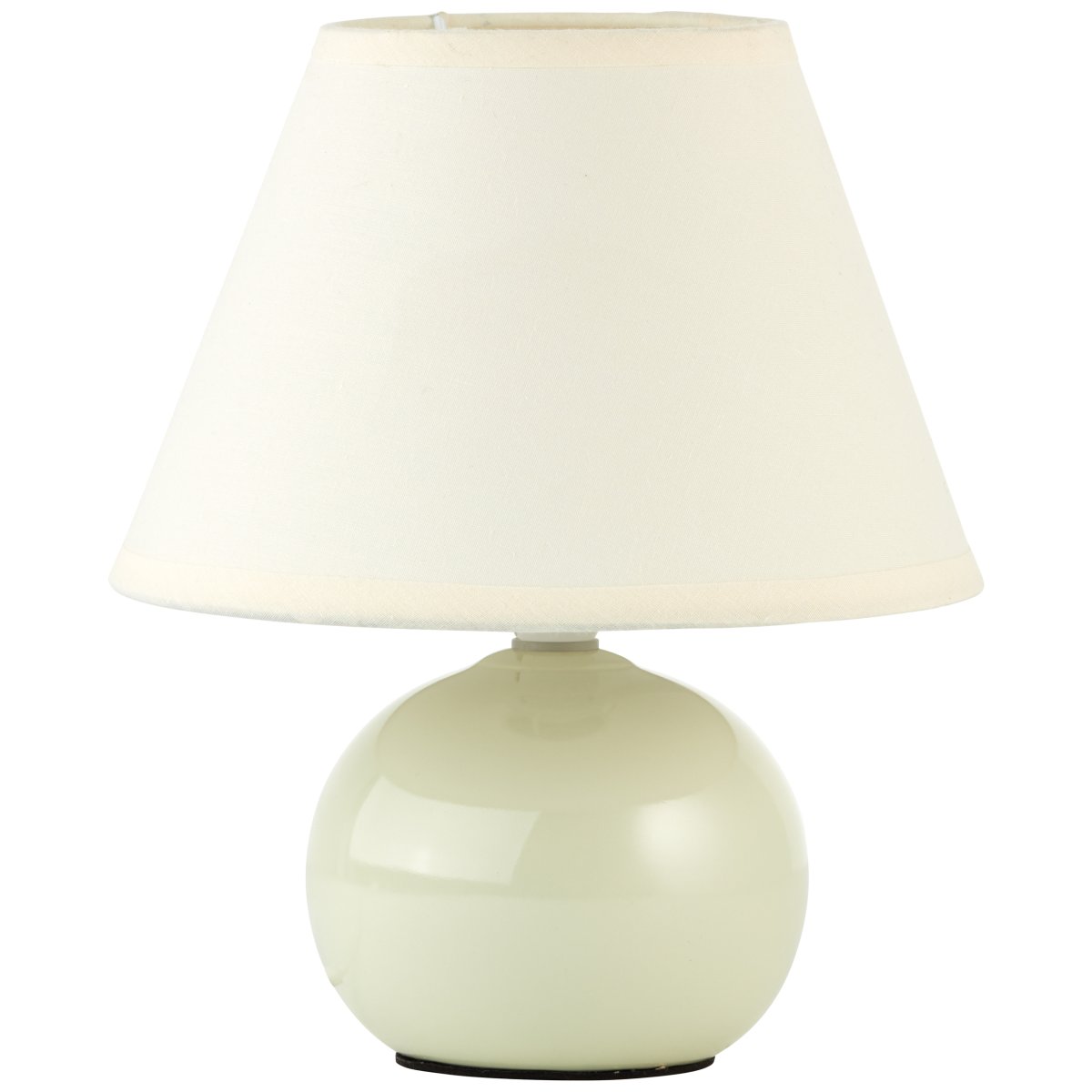 Primo 23cm Beige tafellamp Van Brilliant - Decoratieve tafellamp met een tijdloos design, perfect als nachtkastje of voor het cre&euml;ren van sfeervolle verlichting in uw woonkamer.