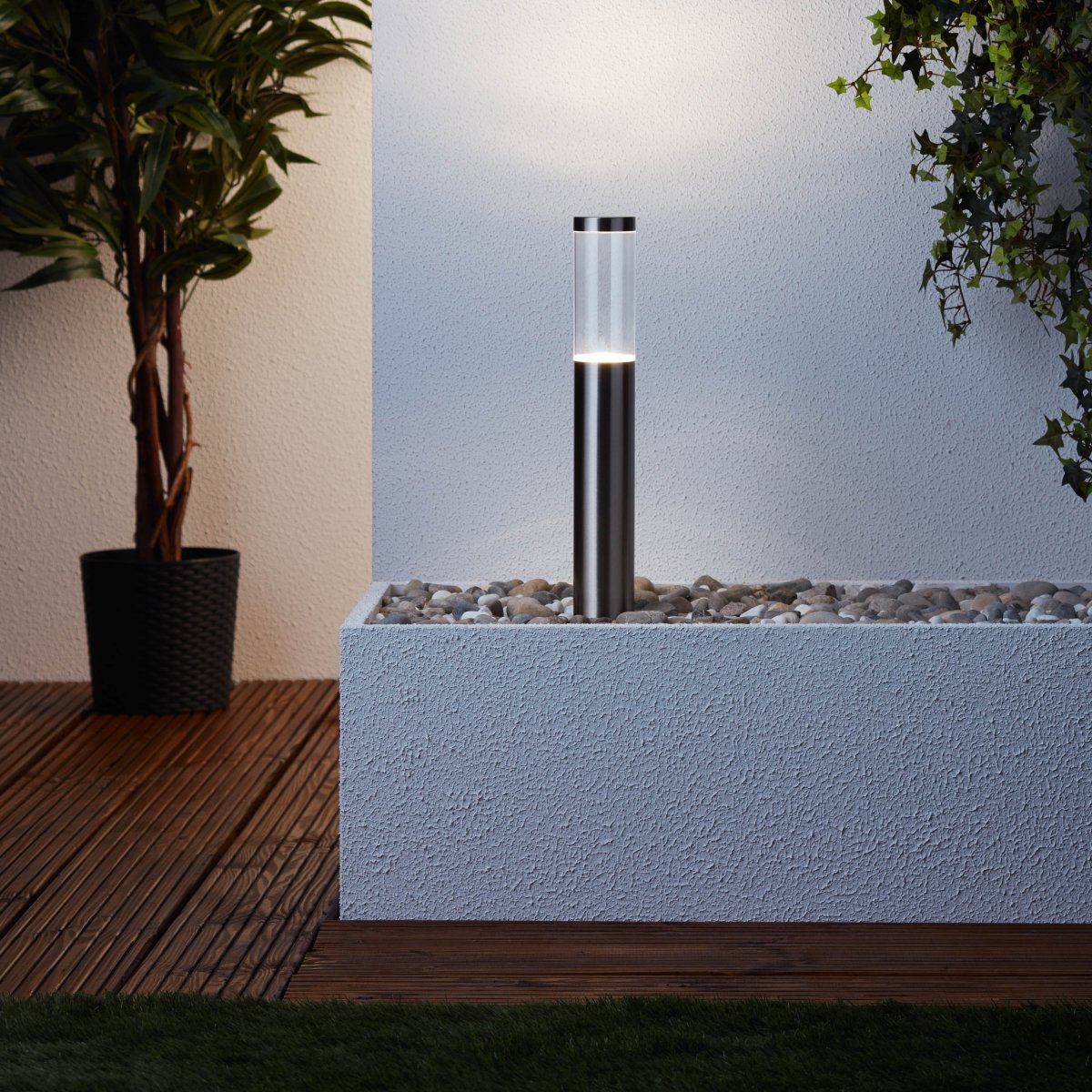 Bergen 40cm Staal lichtpaaltjes Van Brilliant - De moderne LED-technologie zorgt voor energiebesparende verlichting met een hoge helderheid en een laag energieverbruik.