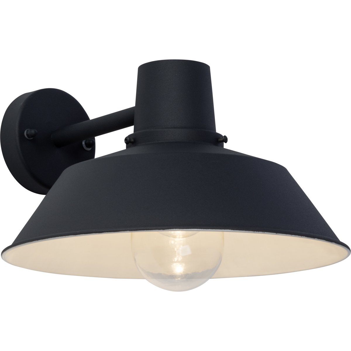 Humphrey antraciet buitenlamp Van Brilliant - De Humphrey wandlamp is perfect voor het verlichten van uw entree.