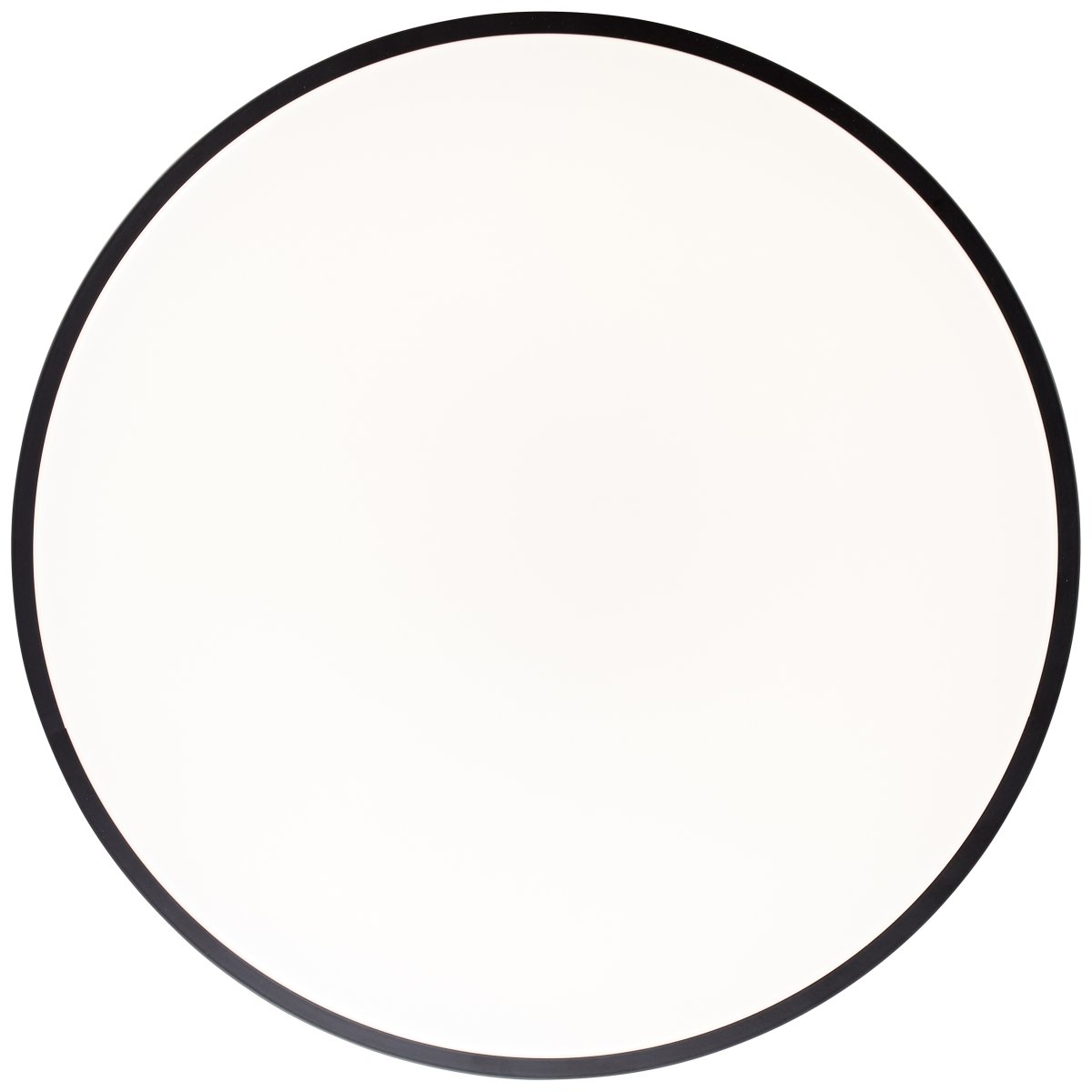 Slimline Ø50 Zwart plafondlamp Van Brilliant - Dankzij het eenvoudige ontwerp past de lamp in elke omgeving zonder dat hij misplaatst lijkt, ongeacht of hij in gangen, trappenhuizen, entrees of in de woonkamer wordt geplaatst.