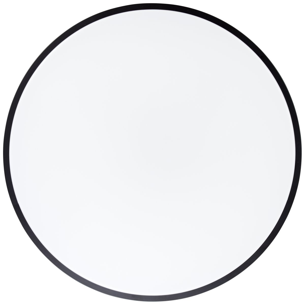 Slimline Ø50 Zwart plafondlamp Van Brilliant - Dankzij het eenvoudige ontwerp past de lamp in elke omgeving zonder dat hij misplaatst lijkt, ongeacht of hij in gangen, trappenhuizen, entrees of in de woonkamer wordt geplaatst.