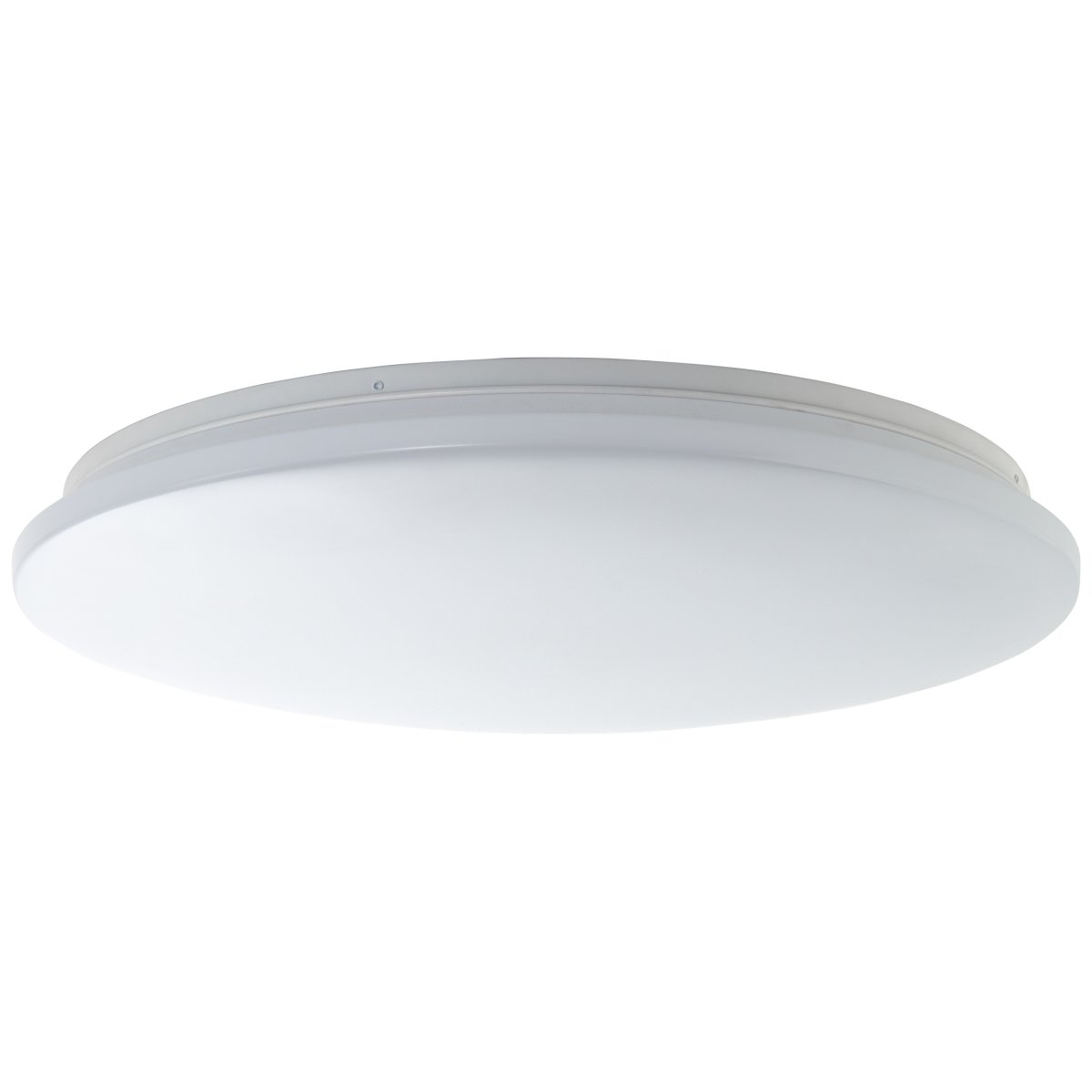 Farica Ø50 Wit plafondlamp Van Brilliant - Met de meegeleverde afstandsbediening is het licht traploos regelbaar en dankzij de CCT-technologie schakelt u eenvoudig tussen warm en koelwit licht.