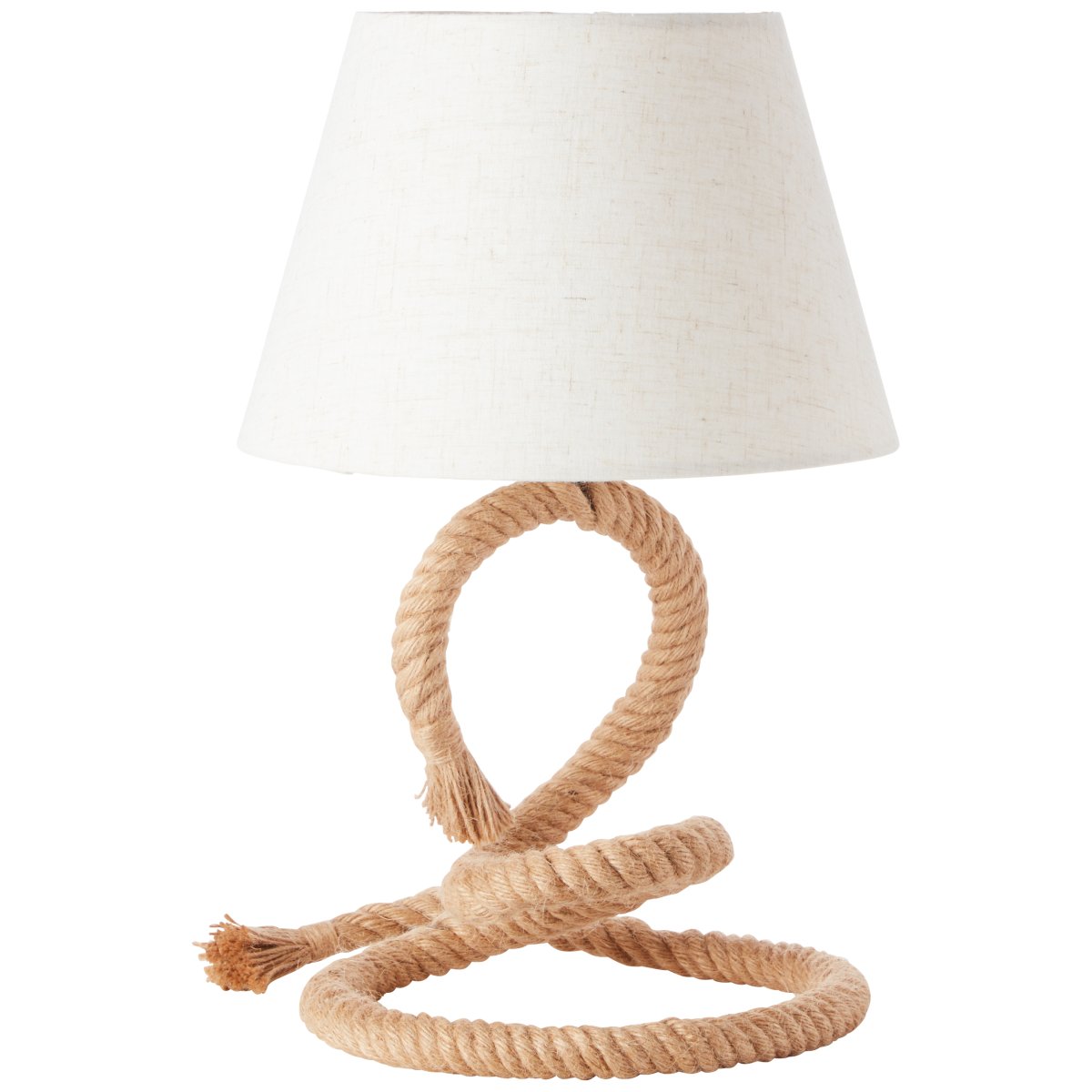 Sailor 40cm Natuur tafellamp Van Brilliant - De Sailor tafellamp is een decoratieve lamp die perfect past op het nachtkastje of als sfeerverlichting in de woonkamer.