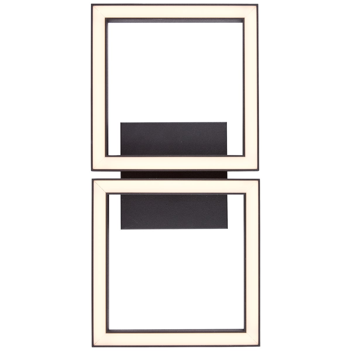 Quon 41cm Zwart plafondlamp Van Brilliant - Dankzij de LED-technologie is de lamp energiezuinig en duurzaam.