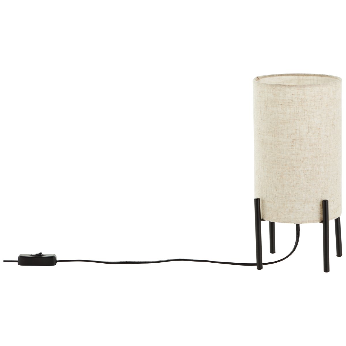 Fairhill 30cm Beige tafellamp Van Brilliant - De Fairhill tafellamp is ideaal voor sfeervolle verlichting in uw woonkamer.
