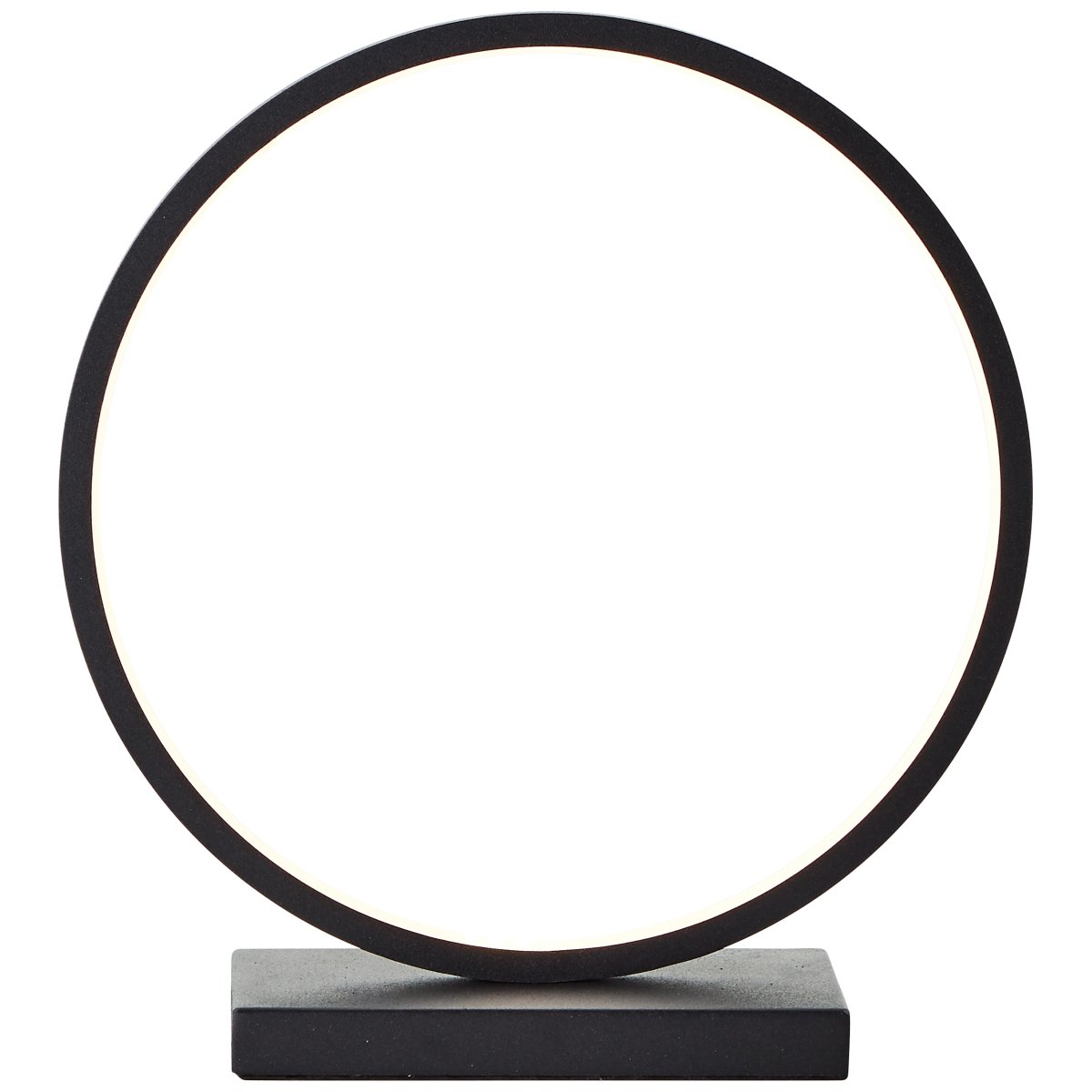 Chaumont 28cm Zwart tafellamp Van Brilliant - De lamp is een stijlvolle toevoeging aan uw huis en geeft een elegante indruk, waar u hem ook plaatst.