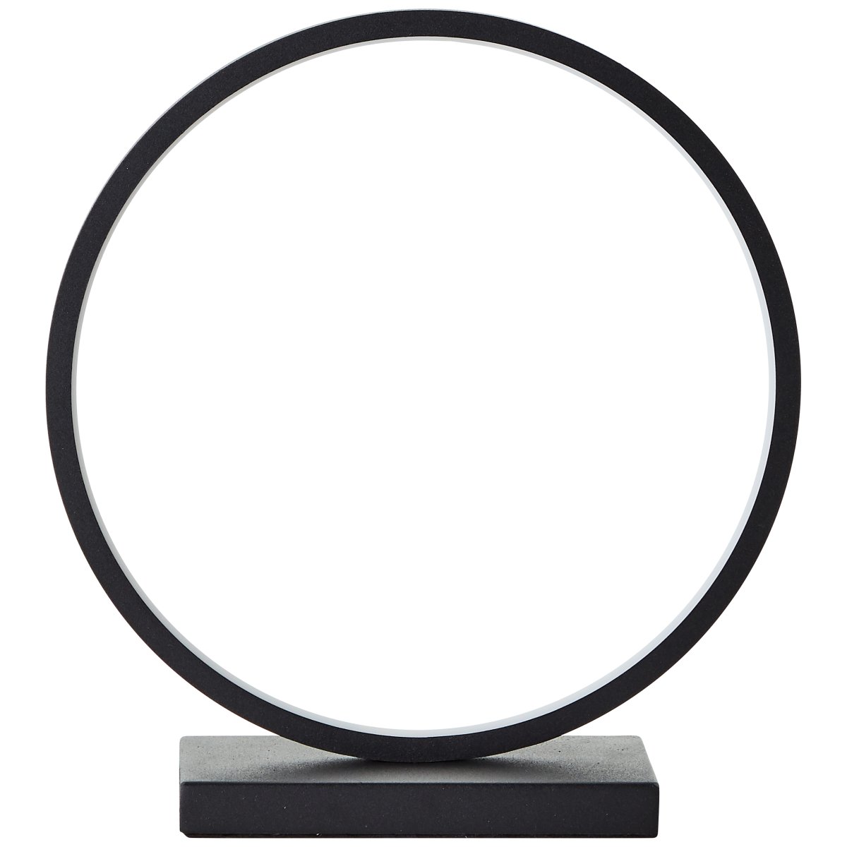 Chaumont 28cm Zwart tafellamp Van Brilliant - De lamp is een stijlvolle toevoeging aan uw huis en geeft een elegante indruk, waar u hem ook plaatst.