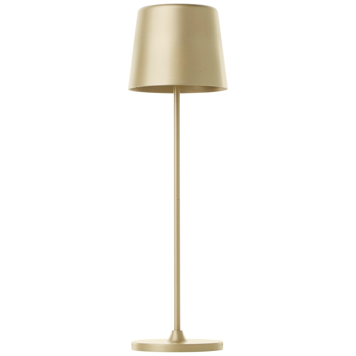 Kaami 37cm Mat goud Draagbare Van Brilliant - Dankzij de hoge IP44-classificatie is het apparaat weerbestendig en dus geschikt voor zowel binnen als buiten.