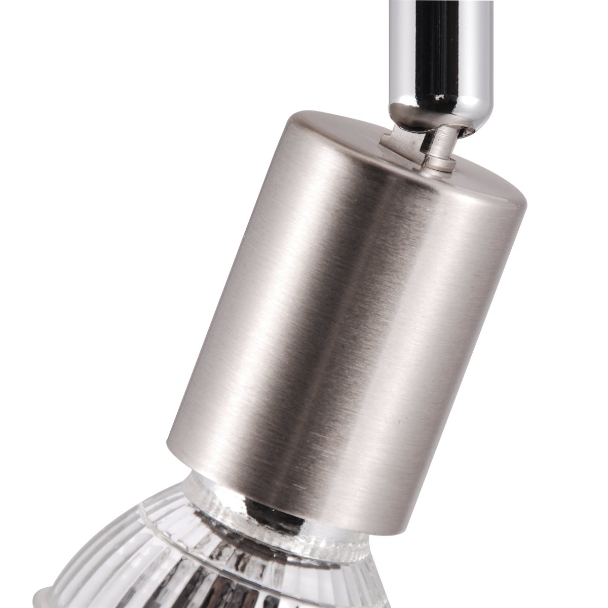 Prato 4 Nikkel spot Van Brilliant - Ideaal om het licht te richten waar u maar wilt en zo een optimale verlichting in uw huis te creëren.