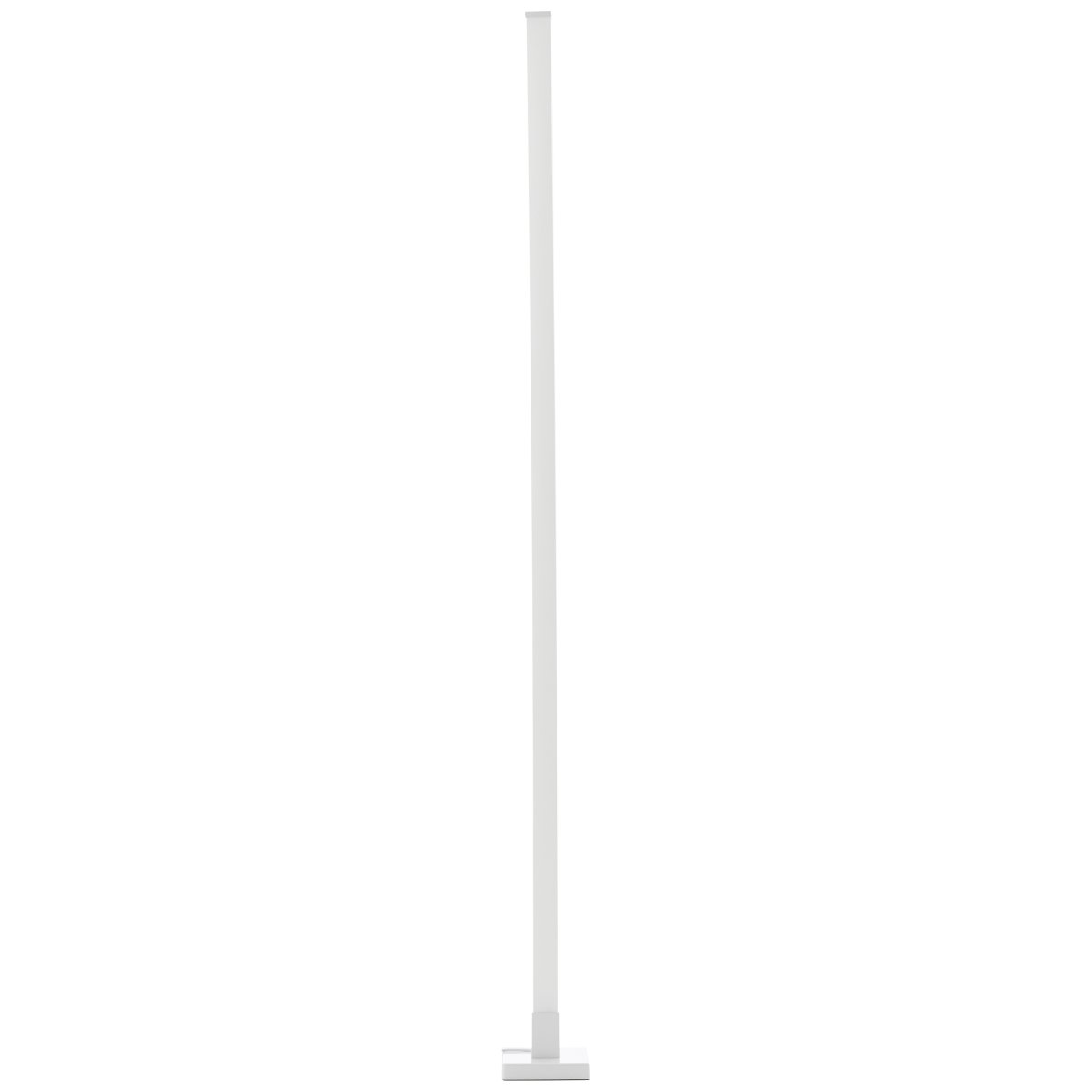 Neele Wit vloerlamp Van Brilliant - De lamp heeft een ingebouwde muzieksensor die ervoor zorgt dat het licht pulseert op het ritme van de muziek.