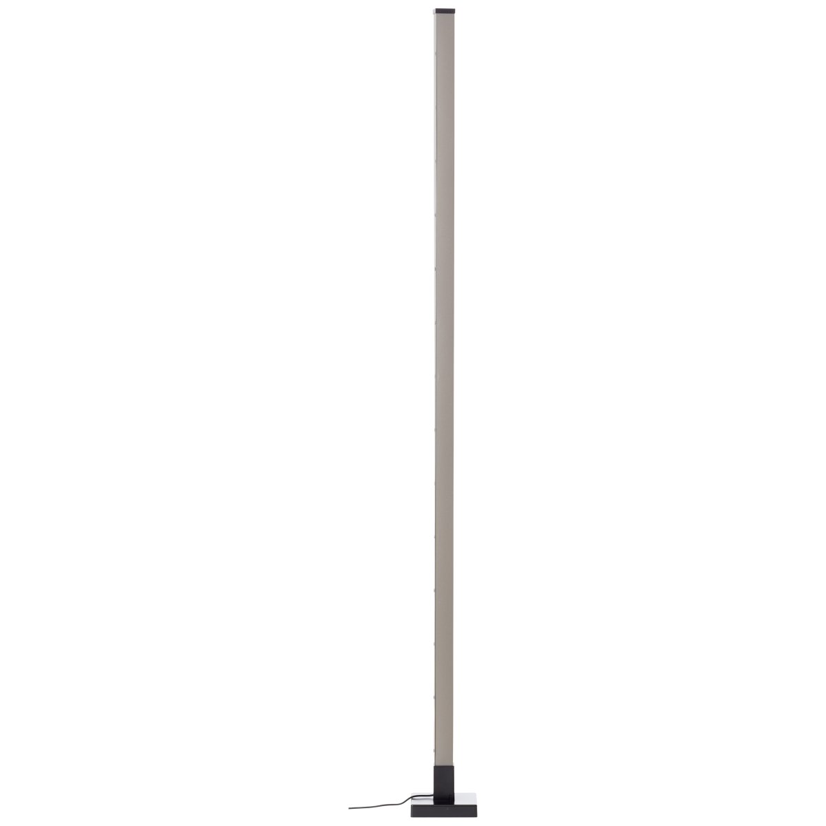 Neele Zwart vloerlamp Van Brilliant - De lamp heeft een ingebouwde muzieksensor die ervoor zorgt dat het licht pulseert op het ritme van de muziek.