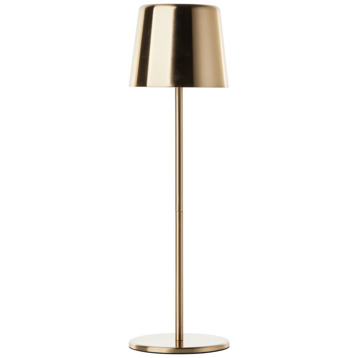 Xaana 37cm Geborsteld messing Draagbare Van Brilliant - Dankzij de touchdimmerfunctie en de instelbare kleurtemperatuur van warmwit tot koelwit cre&euml;ert u zowel binnen als buiten een aangename sfeer.