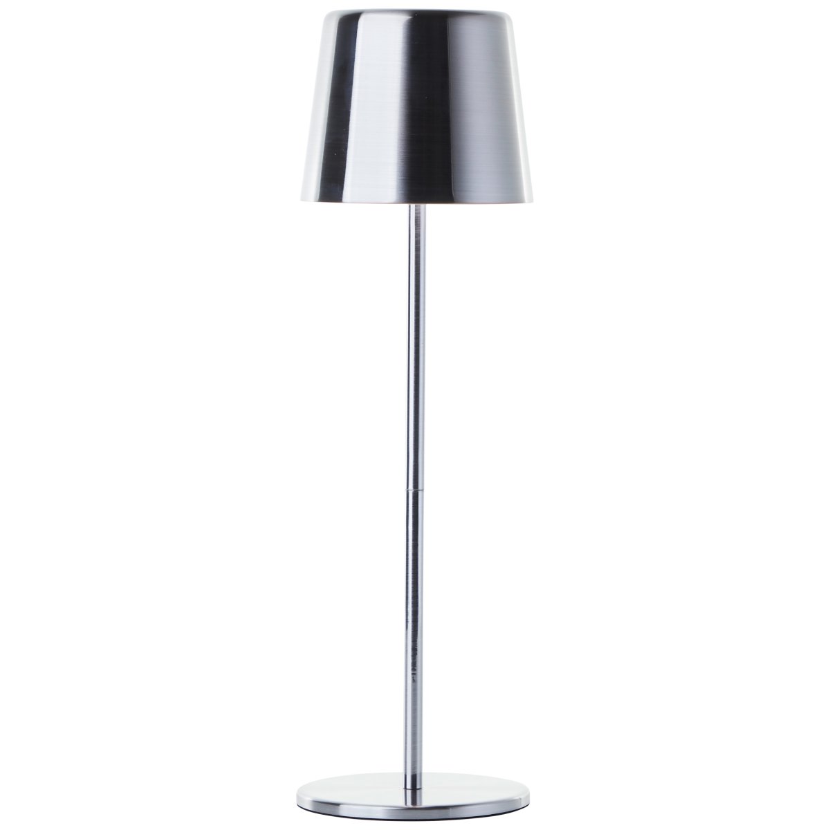 Xaana 37cm Nikkel Draagbare Van Brilliant - Dankzij de touchdimmerfunctie en de instelbare kleurtemperatuur van warmwit tot koelwit cre&euml;ert u zowel binnen als buiten een aangename sfeer.