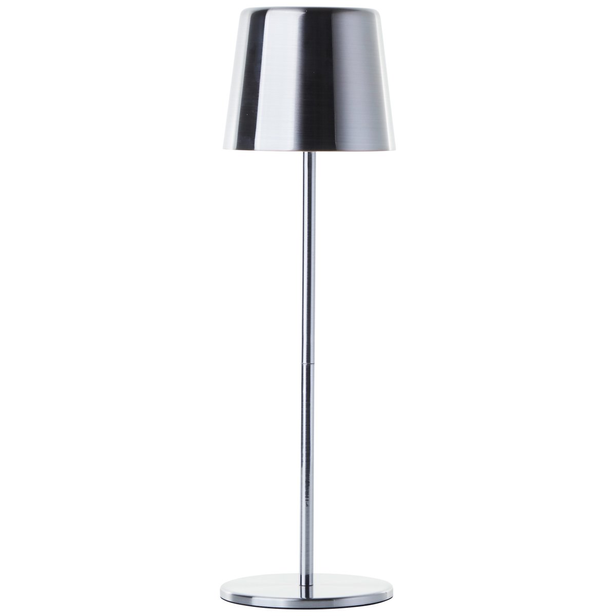 Xaana 37cm Nikkel Draagbare Van Brilliant - Dankzij de touchdimmerfunctie en de instelbare kleurtemperatuur van warmwit tot koelwit cre&euml;ert u zowel binnen als buiten een aangename sfeer.