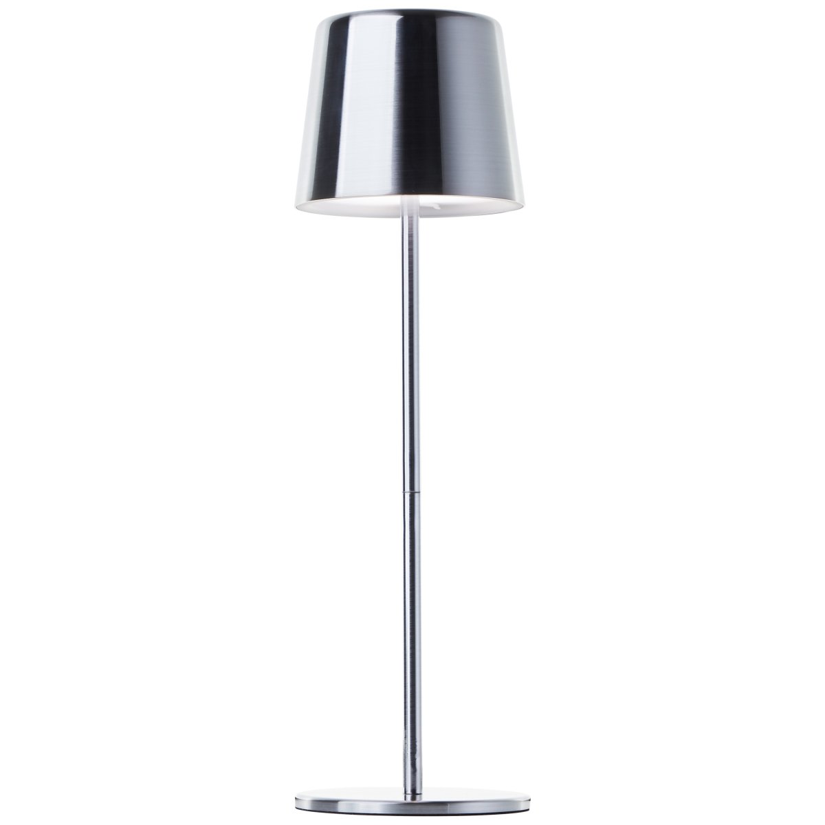 Xaana 37cm Nikkel Draagbare Van Brilliant - Dankzij de touchdimmerfunctie en de instelbare kleurtemperatuur van warmwit tot koelwit cre&euml;ert u zowel binnen als buiten een aangename sfeer.