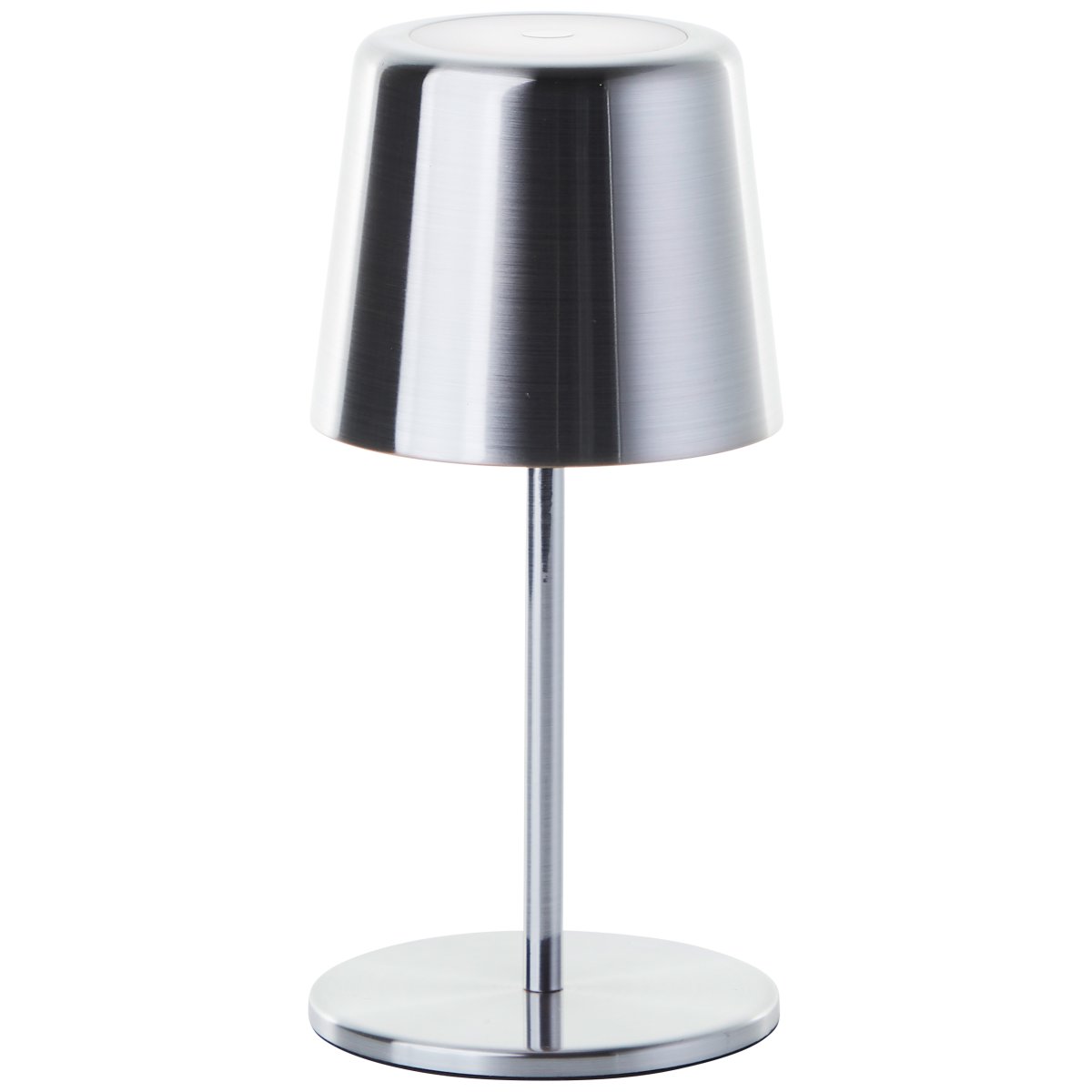 Xaana 37cm Nikkel Draagbare Van Brilliant - Dankzij de touchdimmerfunctie en de instelbare kleurtemperatuur van warmwit tot koelwit cre&euml;ert u zowel binnen als buiten een aangename sfeer.