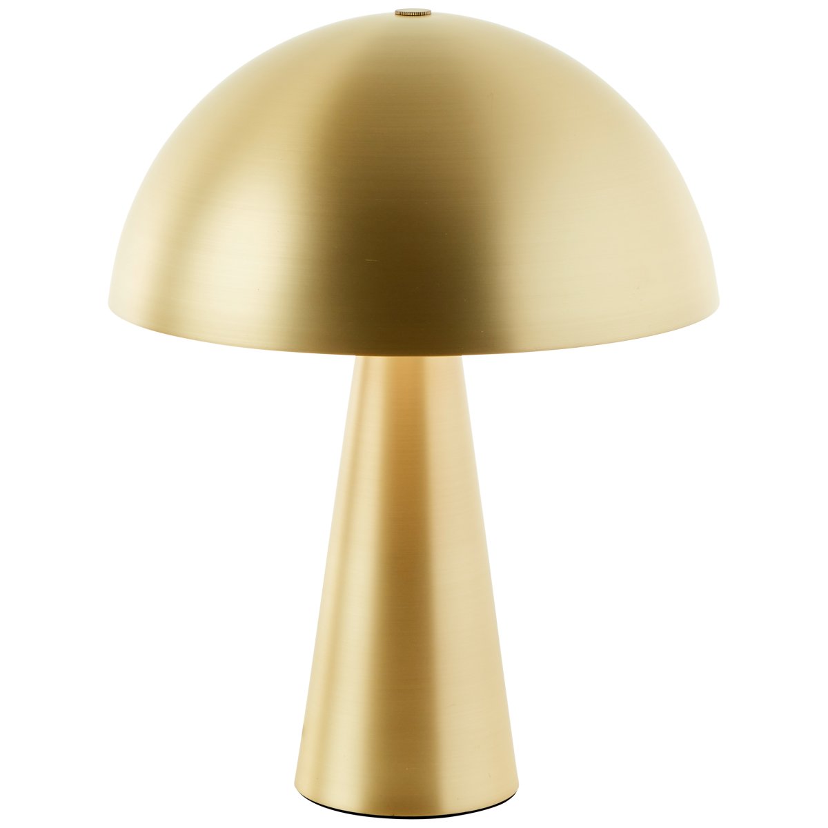 Sigrun 33cm Mat goud tafellamp Van Brilliant - De Sigrun tafellamp is een stijlvolle en elegante lamp van metaal met een moderne matte gouden afwerking.