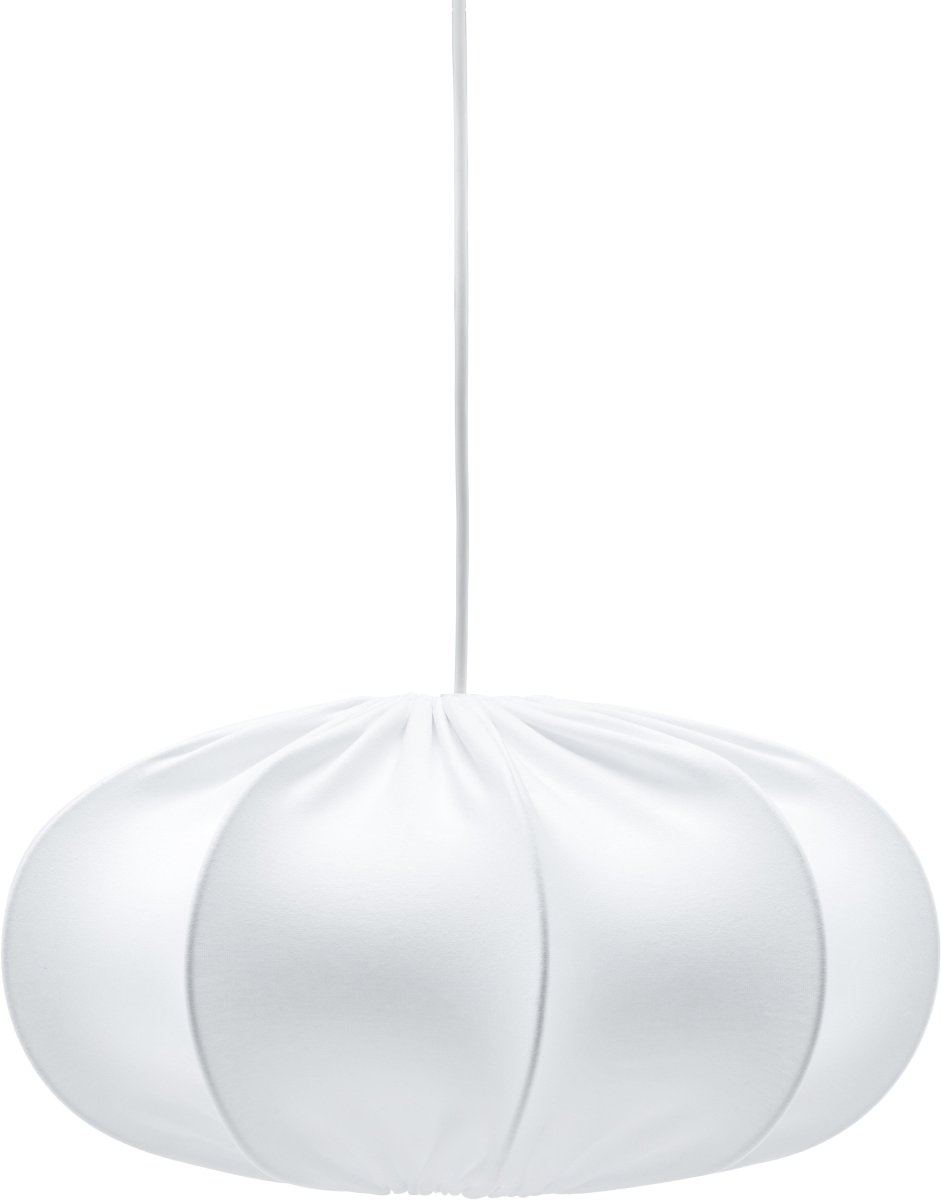 Dalia Lampenkap Excl. Ophangsysteem Ø40 Wit hanglamp Van PR Home - De diameter van het scherm is 40 cm en de hoogte 21 cm.