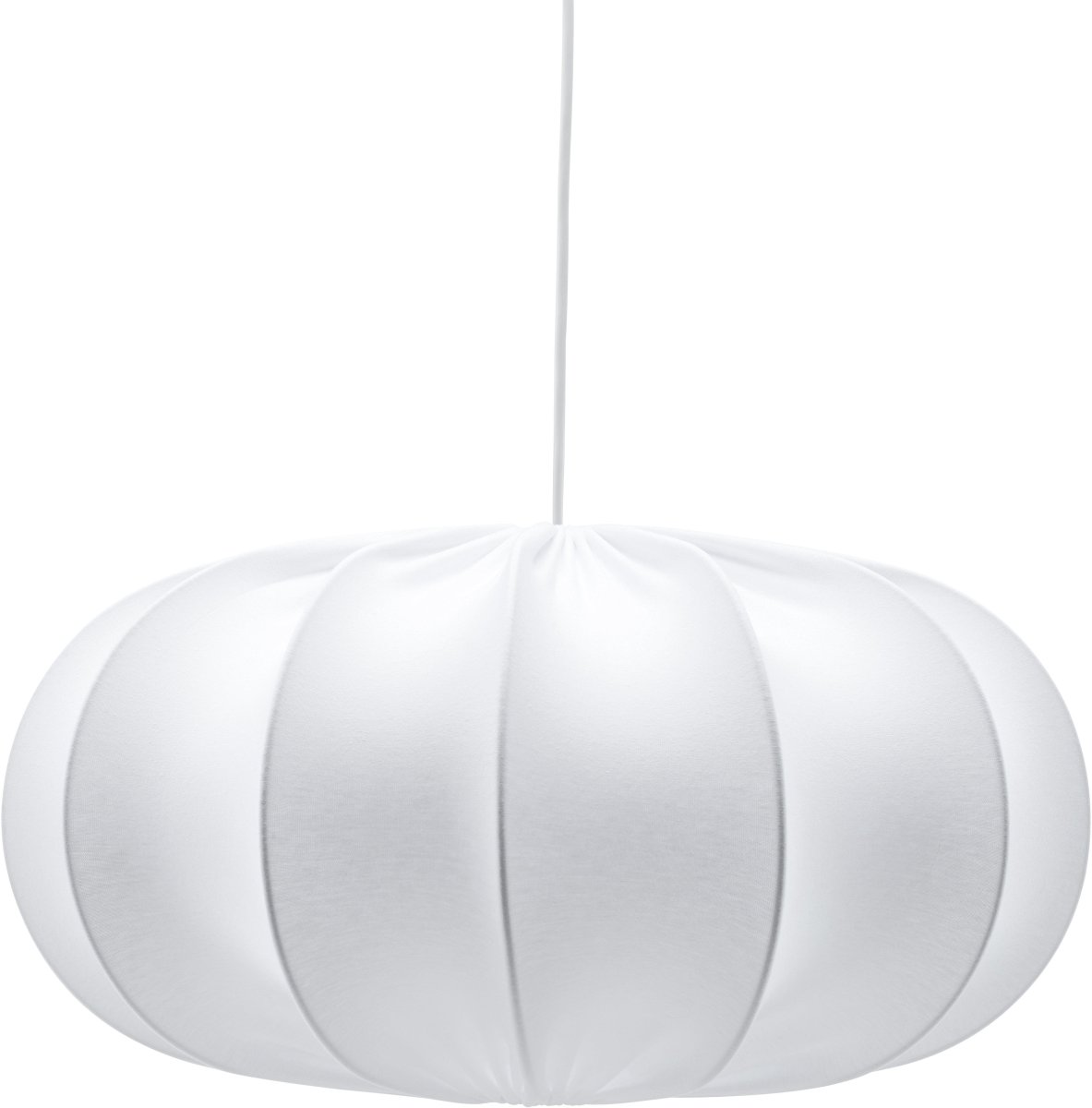 Dalia Lampenkap Excl. Ophangsysteem Ø50 Wit hanglamp Van PR Home - De diameter van het scherm is 50 cm en de hoogte 25 cm.