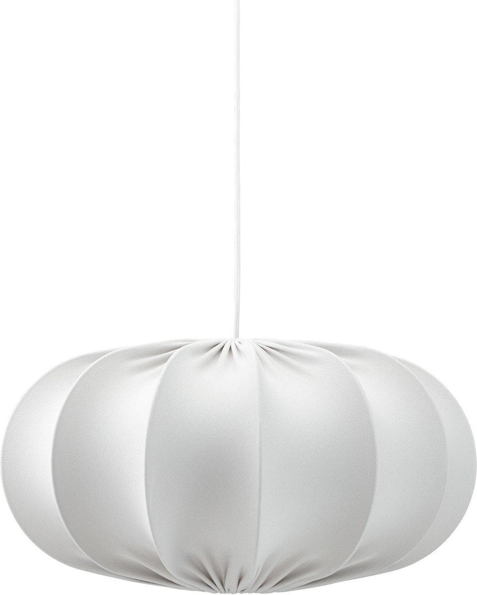  Dalia Lampenkap Excl. Ophangsysteem Ø50 Grijs hanglamp Van PR Home - De diameter van het scherm is 50 cm en de hoogte 25 cm.