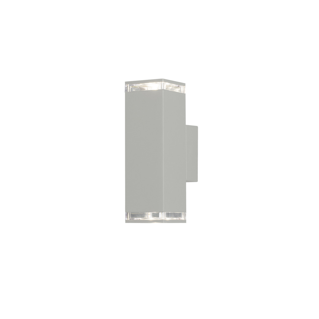 Pollux Wit buitenlamp Van Konstsmide - Het zorgt voor een aangenaam en veilig licht en past bij moderne architectuurstijlen.