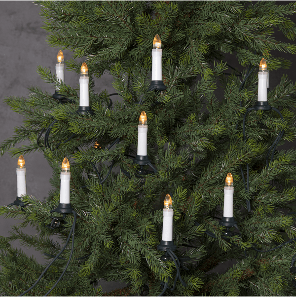 Olov 16LED Groente Van Star Trading - Versier de boom met deze kaarsen en cre&euml;er een gezellige kerstsfeer in huis.