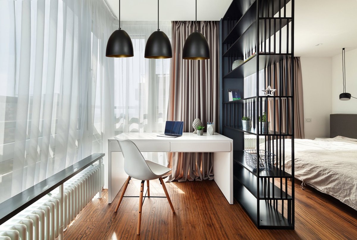 Lenox 70cm Zwart hanglamp Van Emibig Lighting - Lenox is een moderne hanglamp met een grote, open metalen kap.