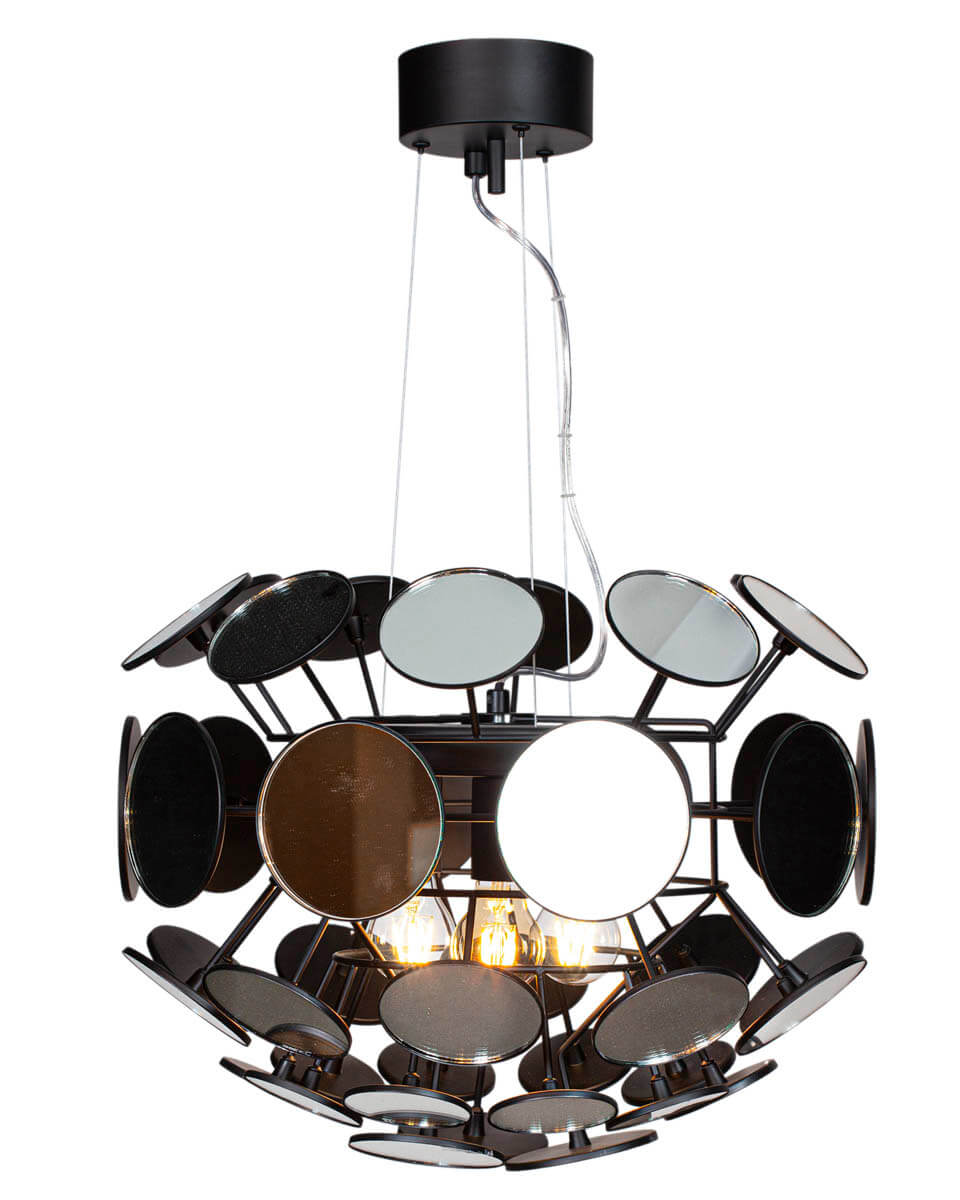 Vanita Ø50 Zwart hanglamp Van By Rydéns - Bovendien is de Vanita hanglamp verstelbaar, een zogenaamde elevator lamp, wat betekent dat je de verlichting eenvoudig kunt aanpassen aan je behoeften op dat moment.