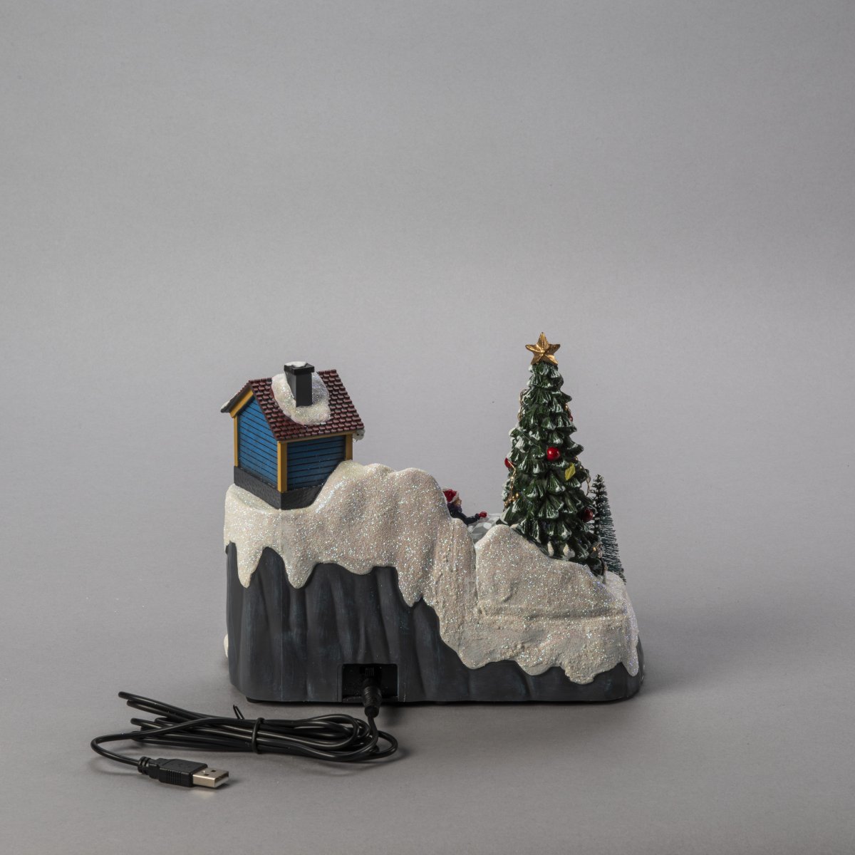 Winterlandschap LED 18cm Veelkleurig Van Konstsmide - Het is aan te raden om het op een kantoor in de hal of bij het raam in de woonkamer te plaatsen.