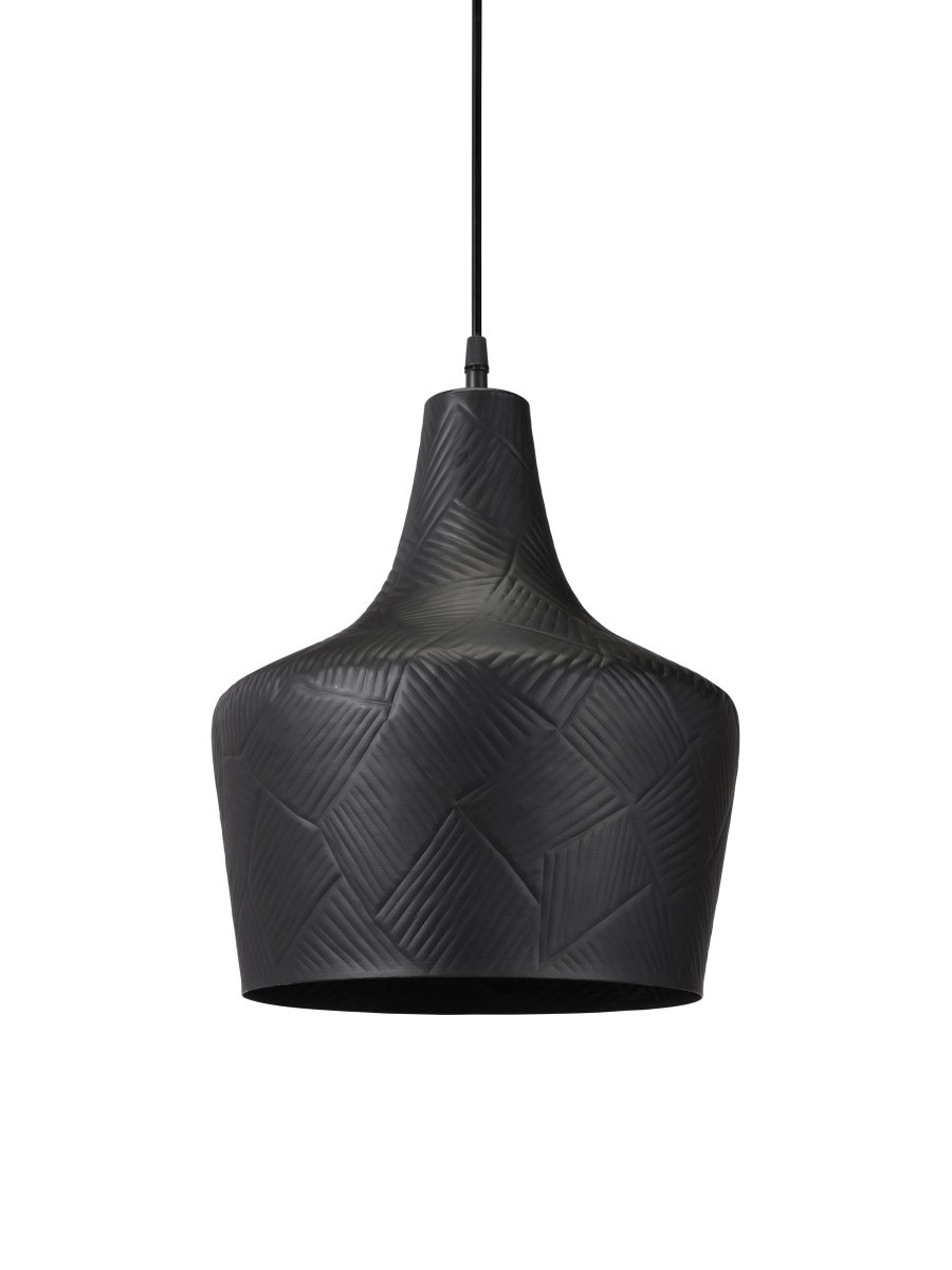 Ribble Ø25 Zwart hanglamp Van PR Home - Een plafondlamp met een modern tintje die in veel omgevingen past.