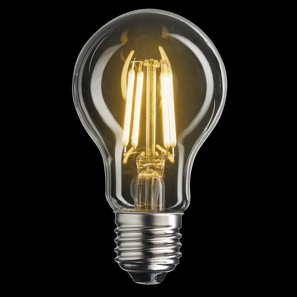 E27 normal 6W 2700K Dimbaar Transparant Van Unison - 