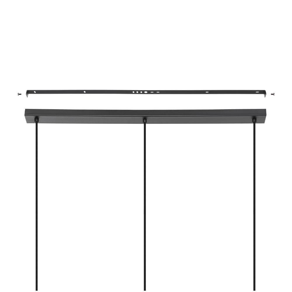 Alderney 90cm Natuur hanglamp Van Eglo - Dankzij de verstelbare kabels en het warme licht creëert de lamp een gezellige en stijlvolle sfeer.