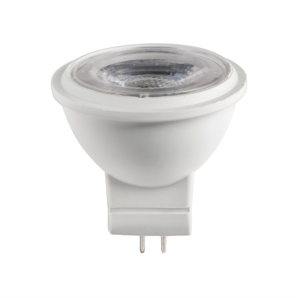 LED MR11 GU4 4W 2700K Dimbaar Wit Van Unison - Het is perfect voor het smeren; ruimtes en accentverlichting, waarbij energie-effici&euml;ntie en hoge lichtkwaliteit belangrijke factoren zijn.