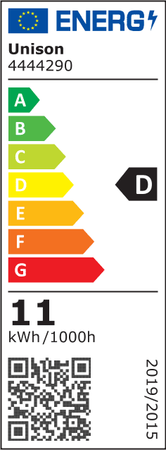 E27 normal 11W 3000K Dimbaar Transparant Van Unison - De UNI-LEDISON normale heldere E27 lichtbron met een lichtopbrengst van 11W en een warm licht van 3000K is een dimbare lichtbron die zorgt voor comfortabele en flexibele verlichting.
