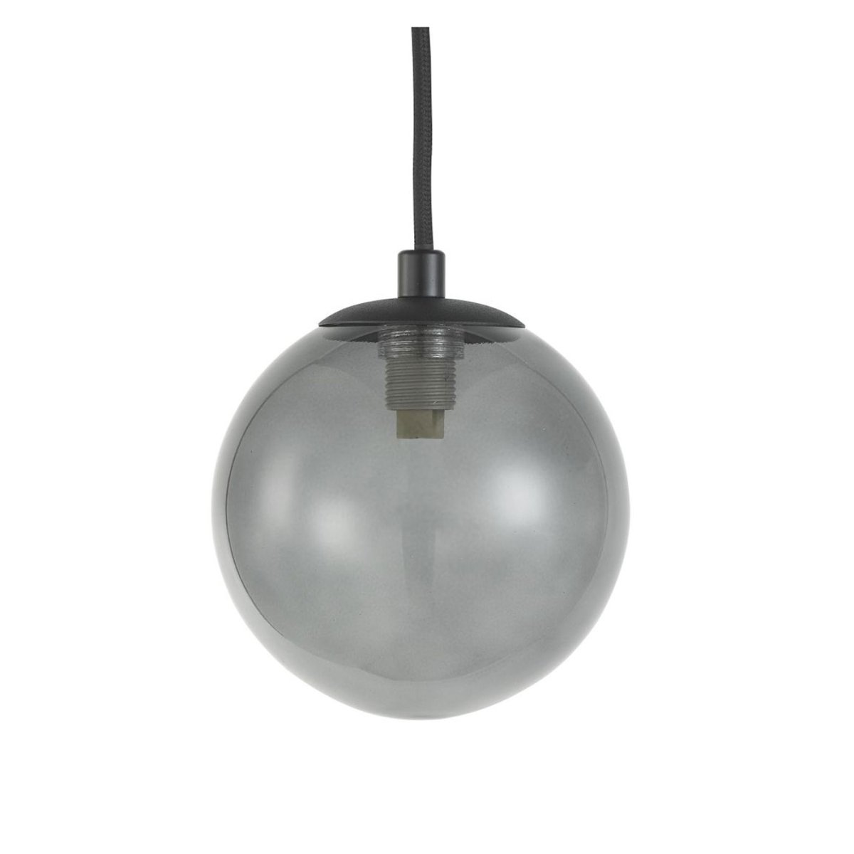 Como Ø12 Rookkleurig raamlamp Van Oriva - Het getinte glas zorgt voor een aangenaam en zacht licht dat niet verblindt, waardoor de lamp ideaal is voor het creëren van een sfeervolle sfeer.