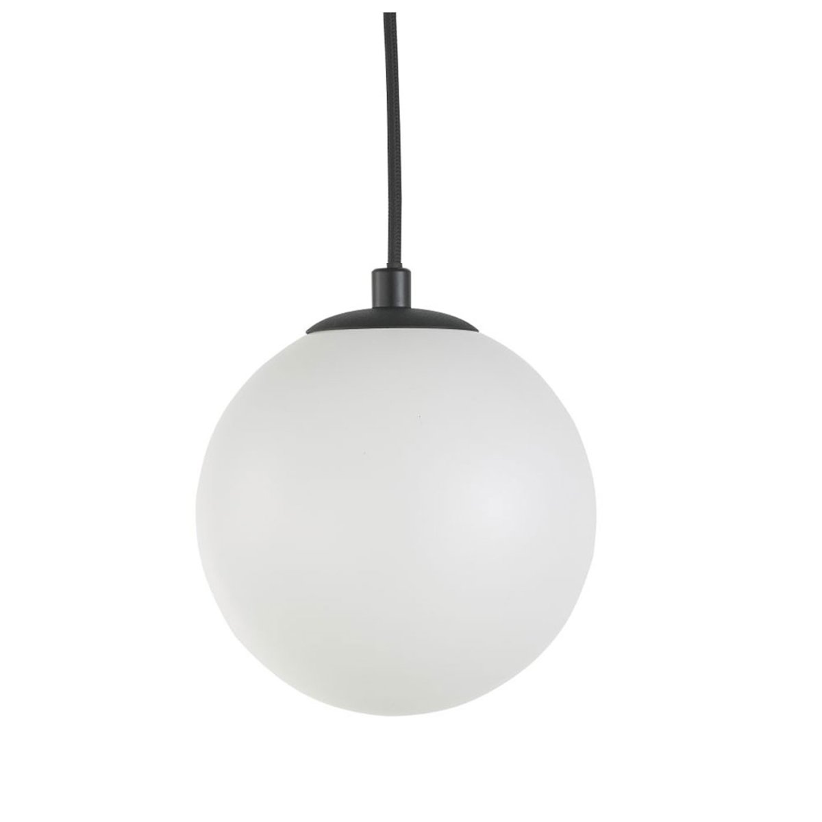 Como Ø12 Zwart raamlamp Van Oriva - Het getinte glas zorgt voor een aangenaam en zacht licht dat niet verblindt, waardoor de lamp ideaal is voor het cre&euml;ren van een sfeervolle sfeer.