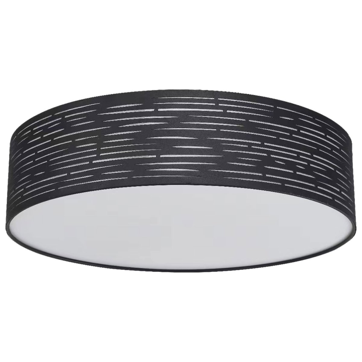 Candy Ø40 Zwart plafondlamp Van Oriva - Deze lamp is niet alleen een lichtbron, maar een decoratie die de hele kamer verfraait.