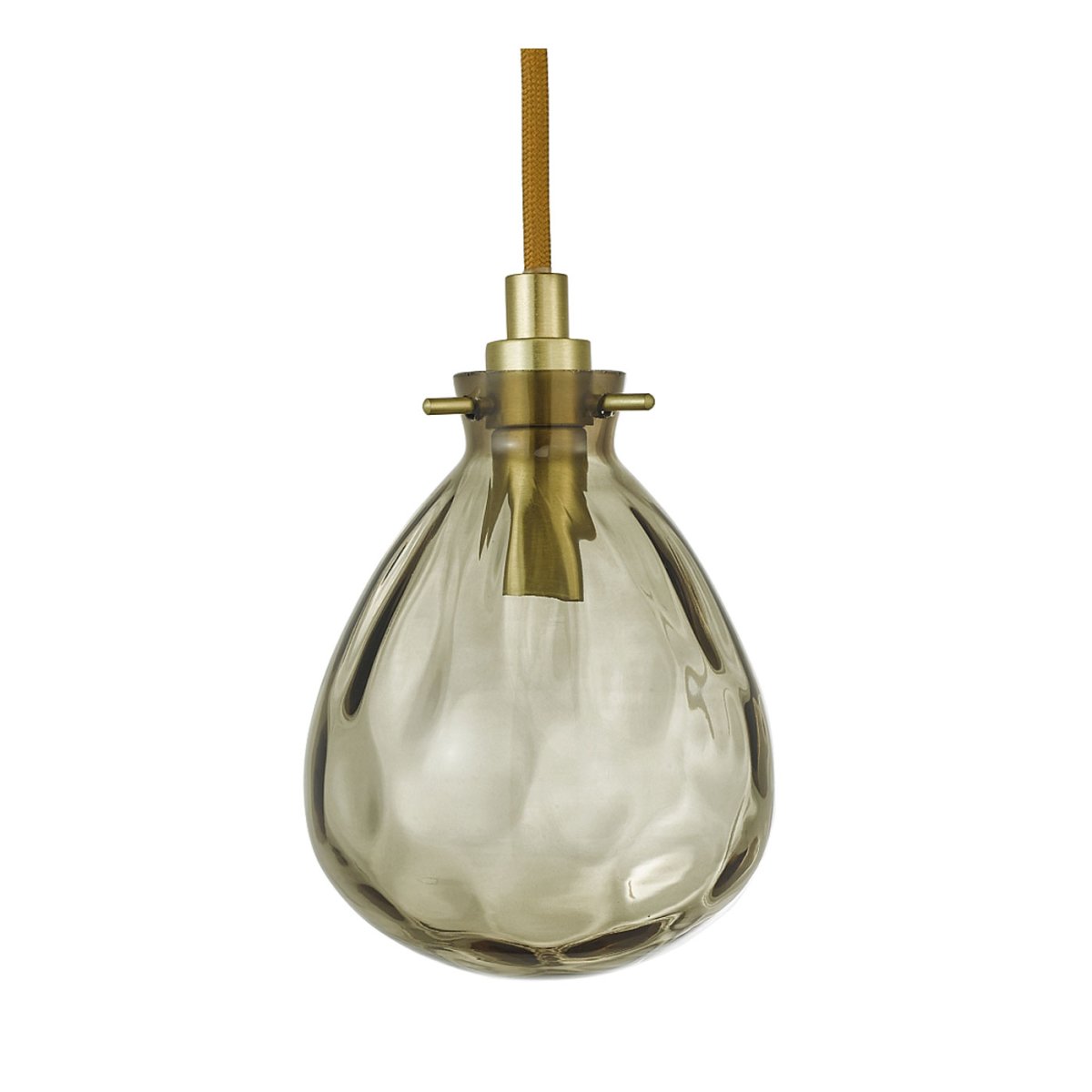 Diamant Ø10 Rookkleurig raamlamp Van Oriva - De lamp verspreidt een zacht licht dat een sfeervolle ambiance creëert, perfect om uw ramen een extra accent te geven.