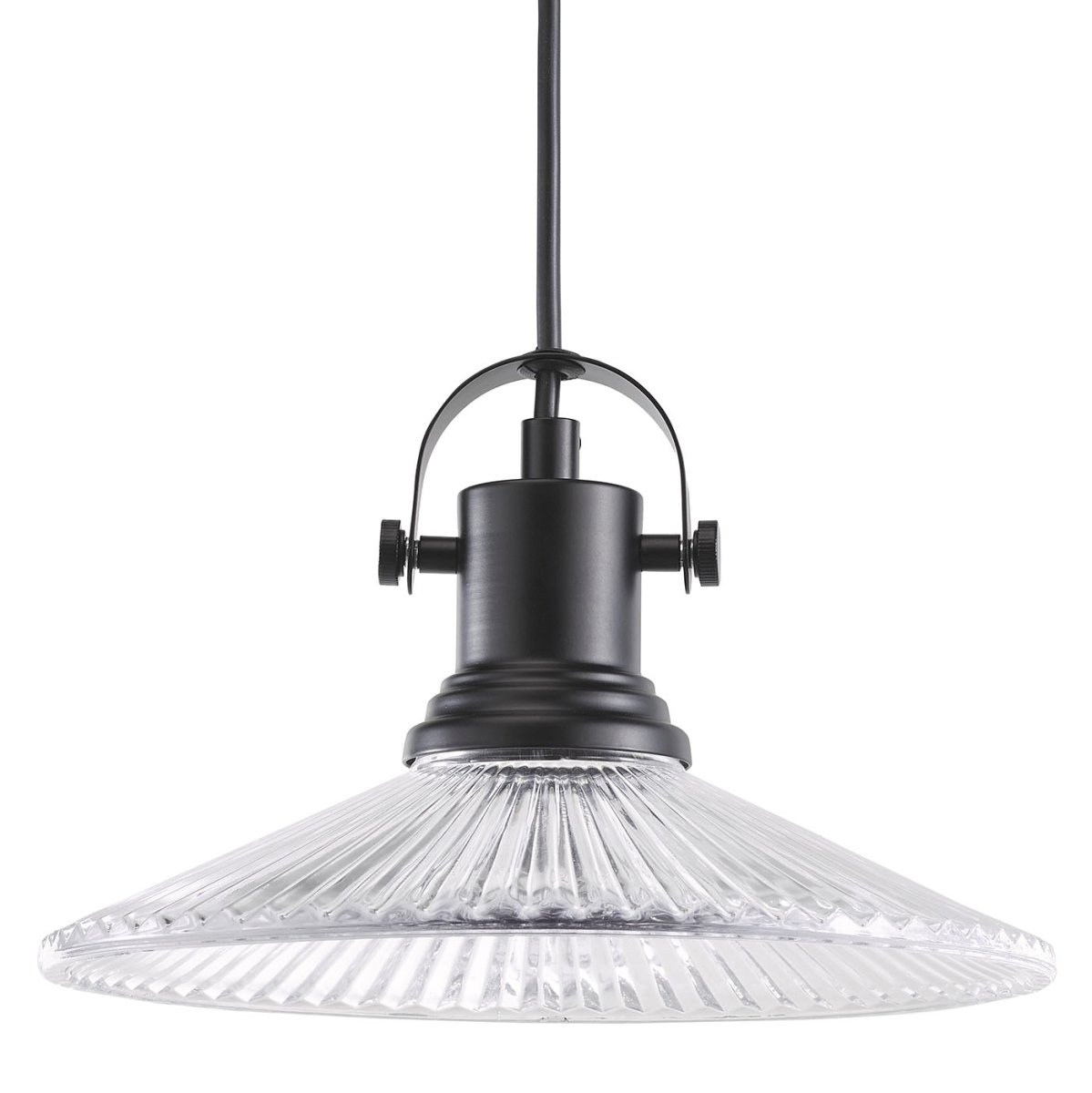 Debbie Ø21 Transparant raamlamp Van Oriva - Debbie is een klassieke raamlamp met industri&euml;le designdetails.