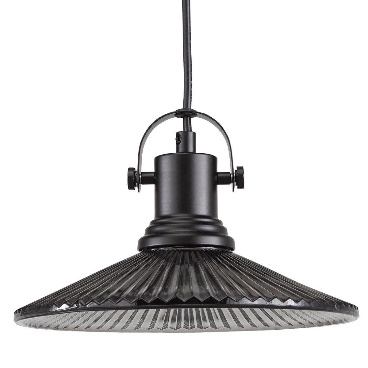 Debbie Ø21 Rookkleurig raamlamp Van Oriva - Debbie is een klassieke raamlamp met industri&euml;le designdetails.