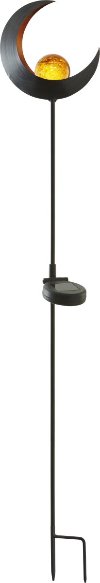 Melilla Amber solarlamp Van Star Trading - Werkt op zonne-energie en heeft 1 LED-lichtbron.