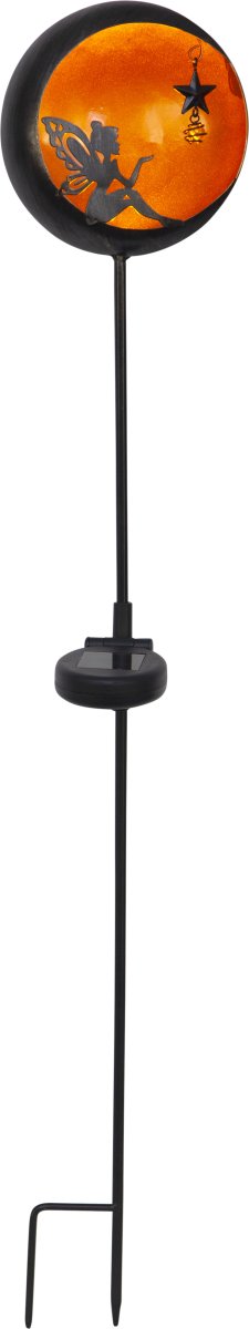 Fairytale Amber solarlamp Van Star Trading - Creëer een magische sfeer in de tuin met de Fairytale zonneceldecoratie.