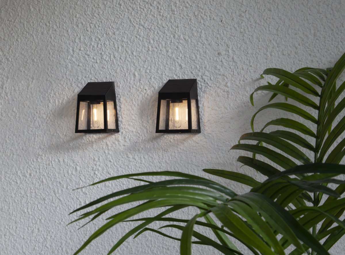 Filament 2-p Zwart solarlamp Van Star Trading - 