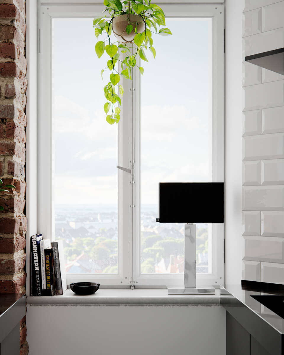 Prime 47cm Chroom tafellamp Van By Rydéns - Ontdek de mogelijkheden met de Prime tafellamp in metaal en stoffen kap en laat het elegante design en de subtiele verlichting een betoverend effect cre&euml;ren in uw raam.