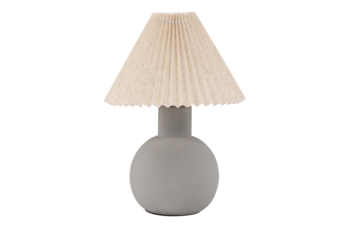 Älvsborg 37cm Grijs tafellamp Van Venture Design - Plaats hem op een kantoor in de hal of op een zichtbare plaats in de woonkamer om het interieur te verhogen.