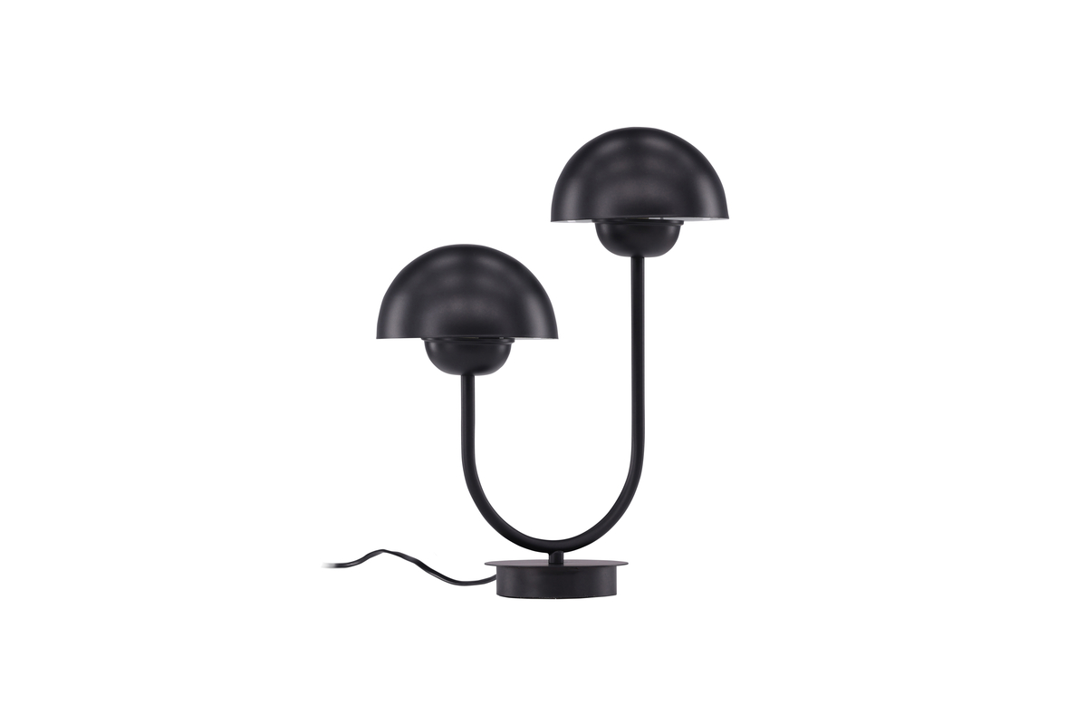 Lyckorna 38cm Zwart tafellamp Van Venture Design - Deze lamp is perfect voor wie op zoek is naar een decoratieve, maar stijlvolle lamp met een zacht design die in de meeste kamers en interieurstijlen past.