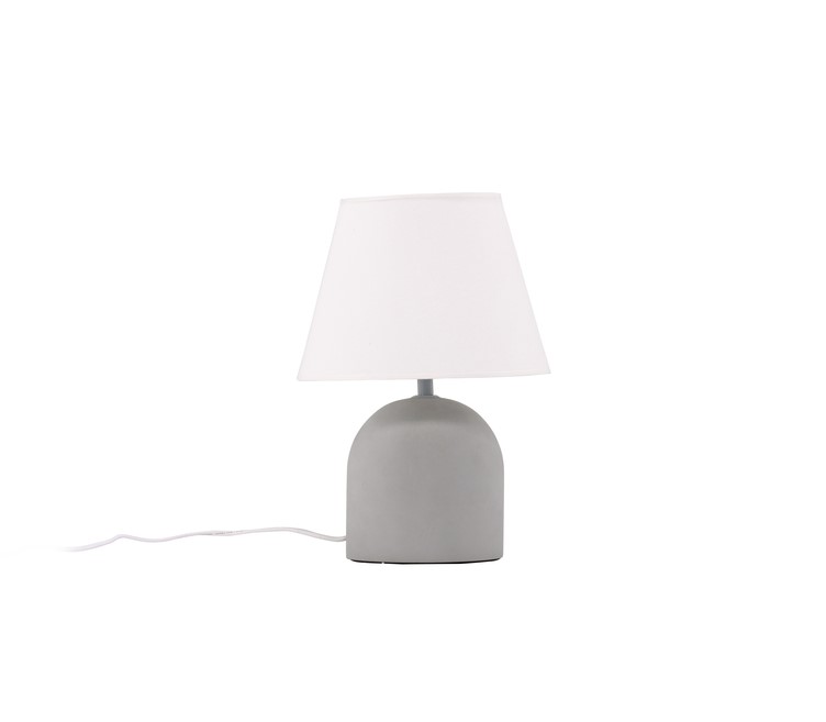 Styrsö 37cm Grijs tafellamp Van Venture Design - Dankzij het stijlvolle design past de lamp goed bij de andere meubels in de kamer en krijgt de kamer een huiselijke uitstraling.