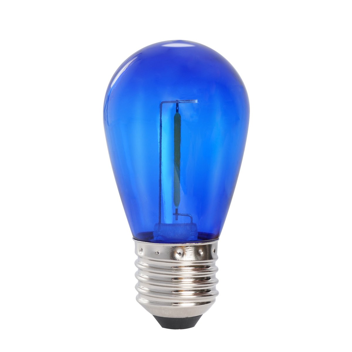 Deco bulb x 5 Blauw Van Lightson - Voor een optimale levensduur adviseren wij u de transformator niet met meer dan 85% van de maximale capaciteit te belasten.