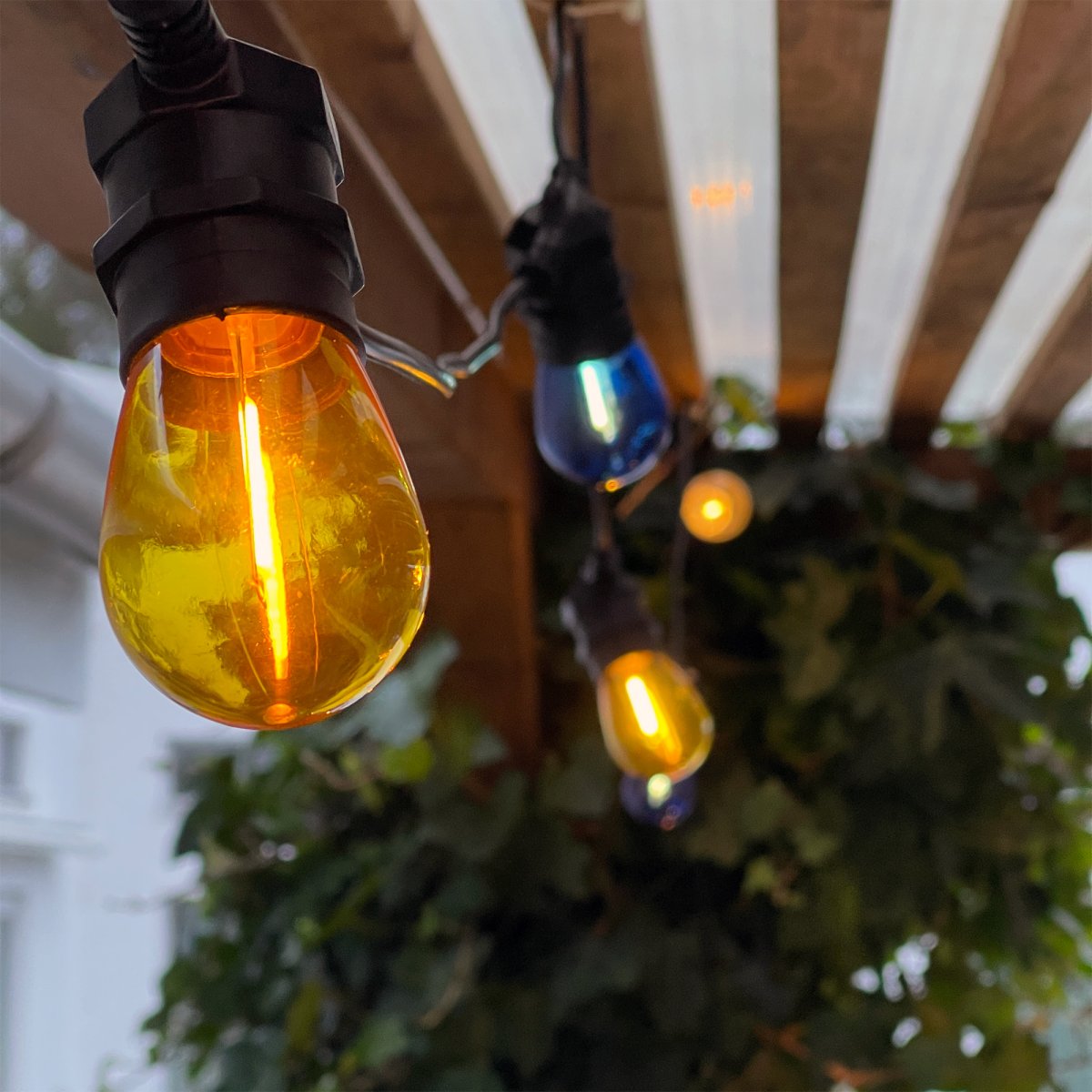 Deco bulb x 5 Geel Van Lightson - Voor een optimale levensduur adviseren wij u de transformator niet met meer dan 85% van de maximale capaciteit te belasten.